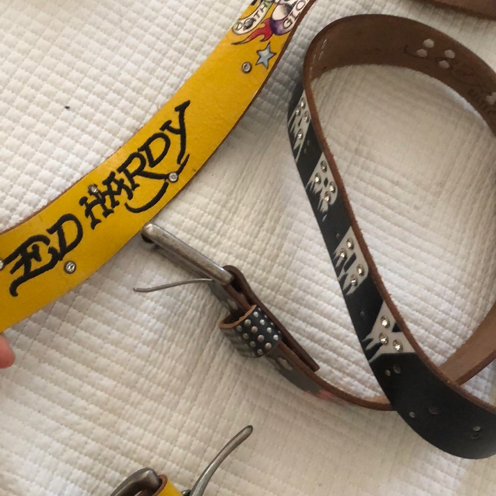 One Ed Hardy Leather belt